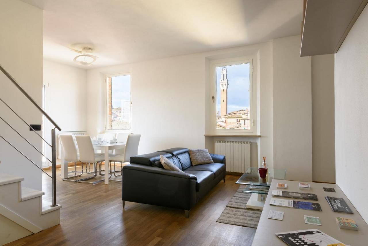 סיינה Appartamento Panoramico San Martino 12 מראה חיצוני תמונה