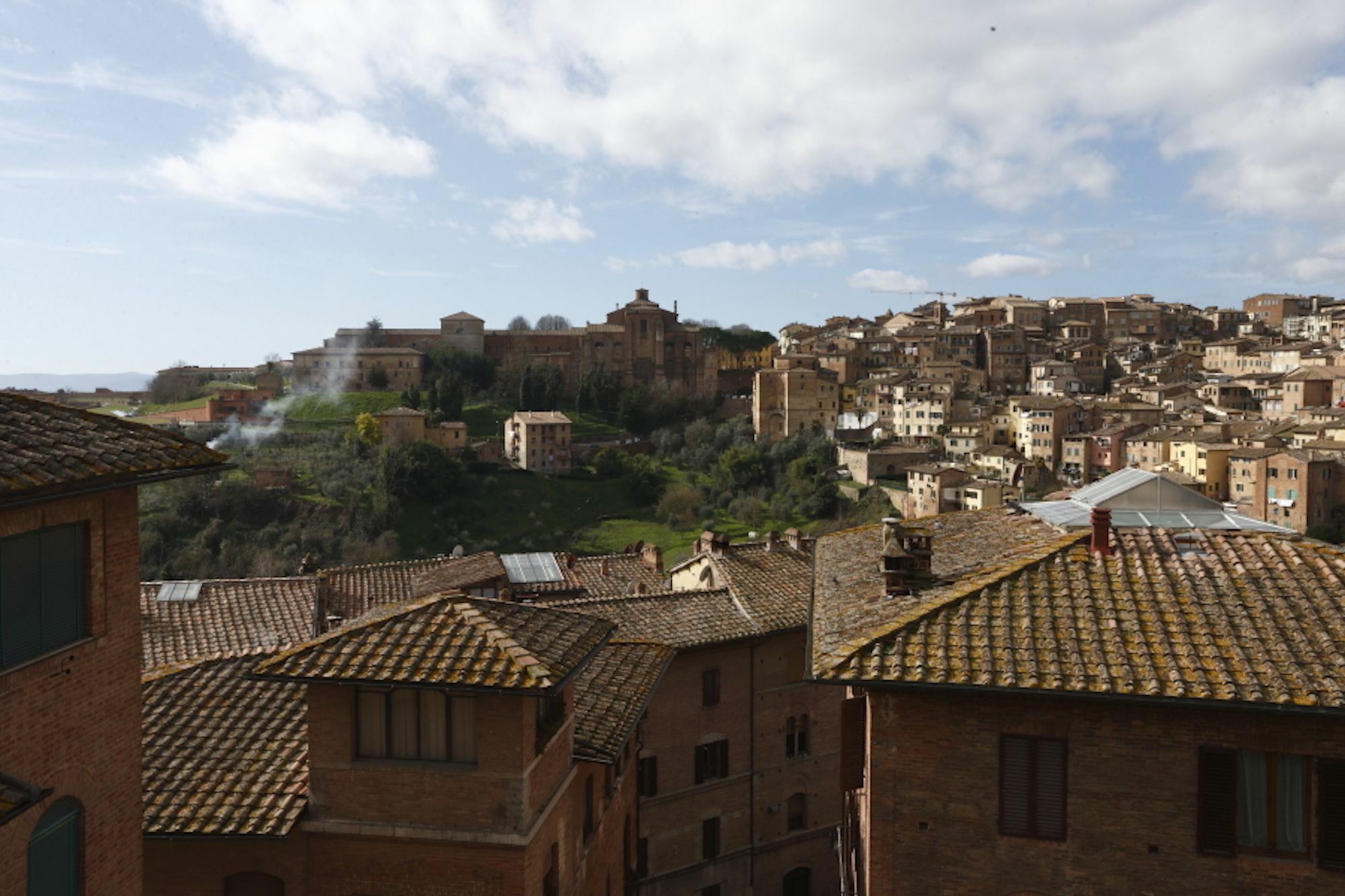 סיינה Appartamento Panoramico San Martino 12 מראה חיצוני תמונה